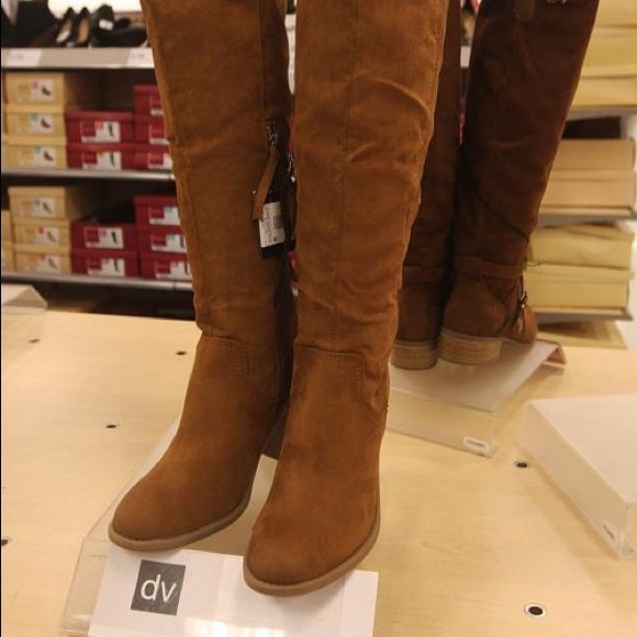 target black knee high boots